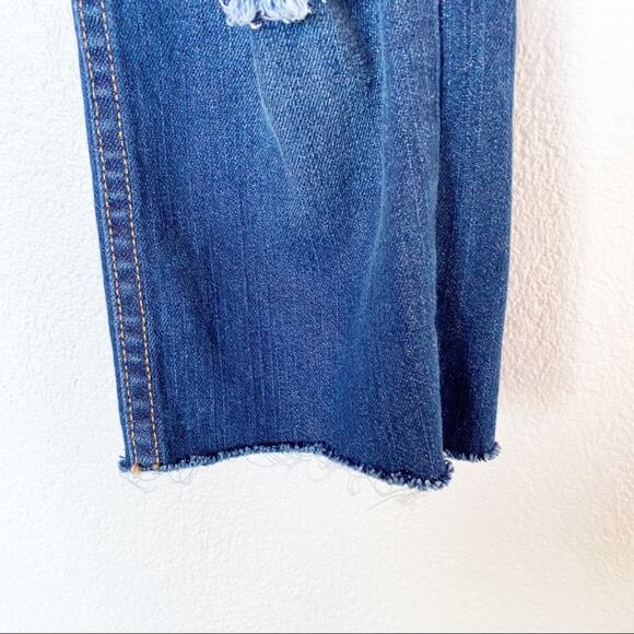JET John Eshaya Distressed Cropped Denim Size 0 - Picture 5 of 8